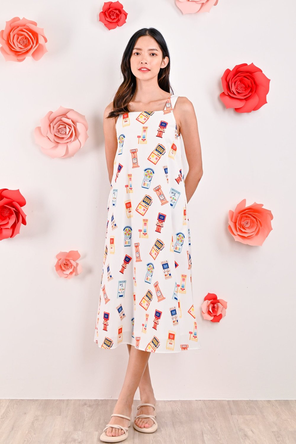 JACKPOT THICK-STRAP DRESS JACKPOT THICK-STRAP DRESS