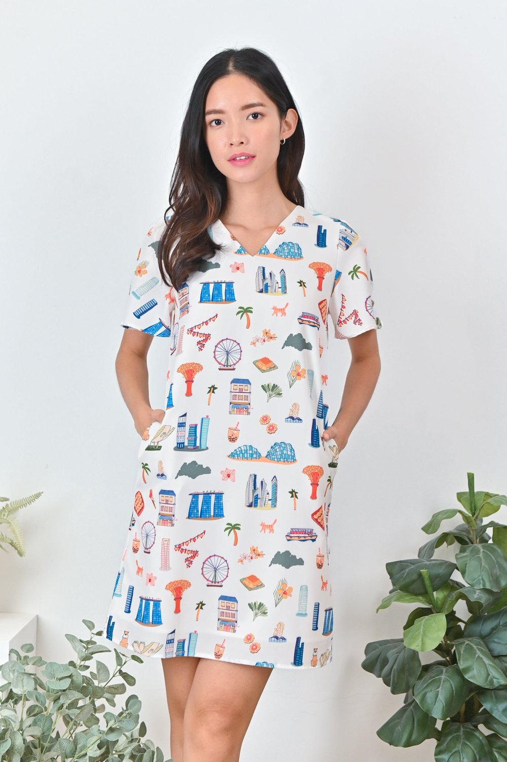 MORE THAN HOME SLEEVED DRESS MORE THAN HOME SLEEVED DRESS