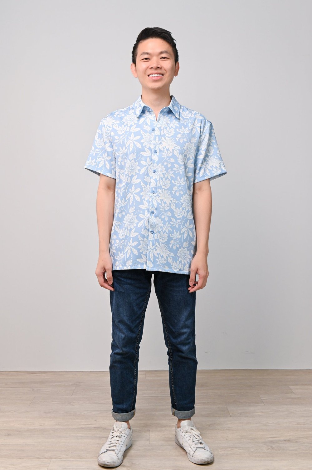 CAMY BLUE MEN'S SHIRT CAMY BLUE MEN'S SHIRT