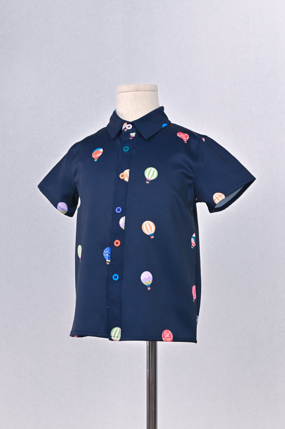 HAB NAVY PRINTED KIDS' SHIRT