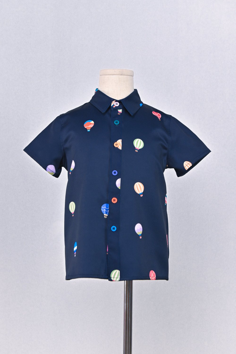 HAB NAVY PRINTED KIDS' SHIRT