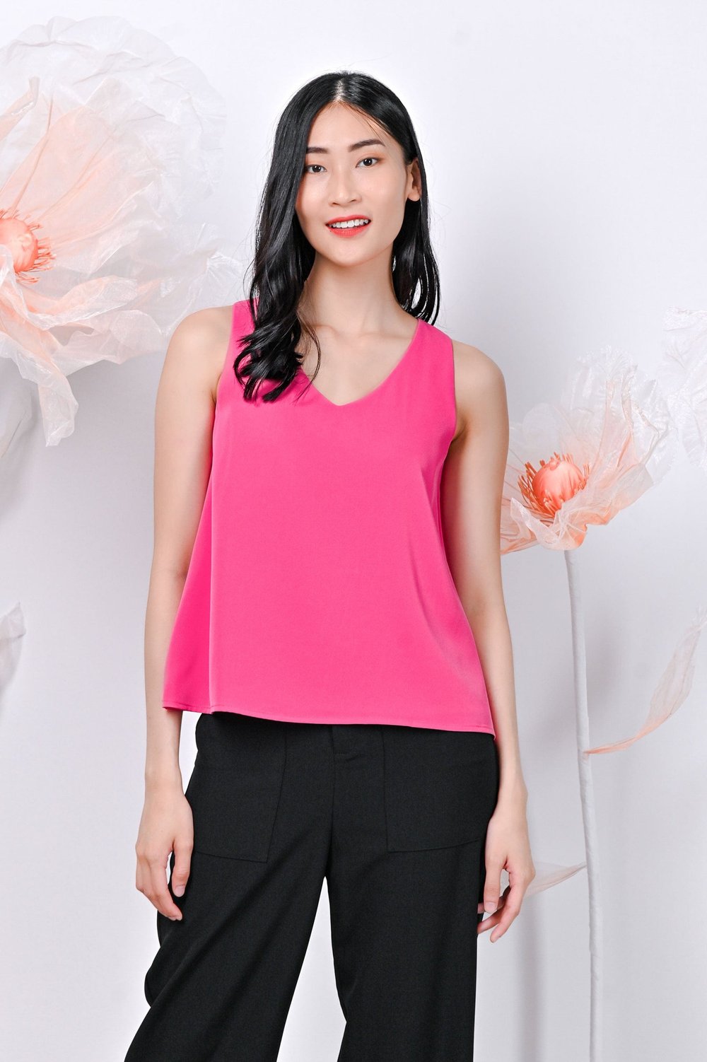 HAZEL TWO-WAY TOP IN PINK HAZEL TWO-WAY TOP IN PINK