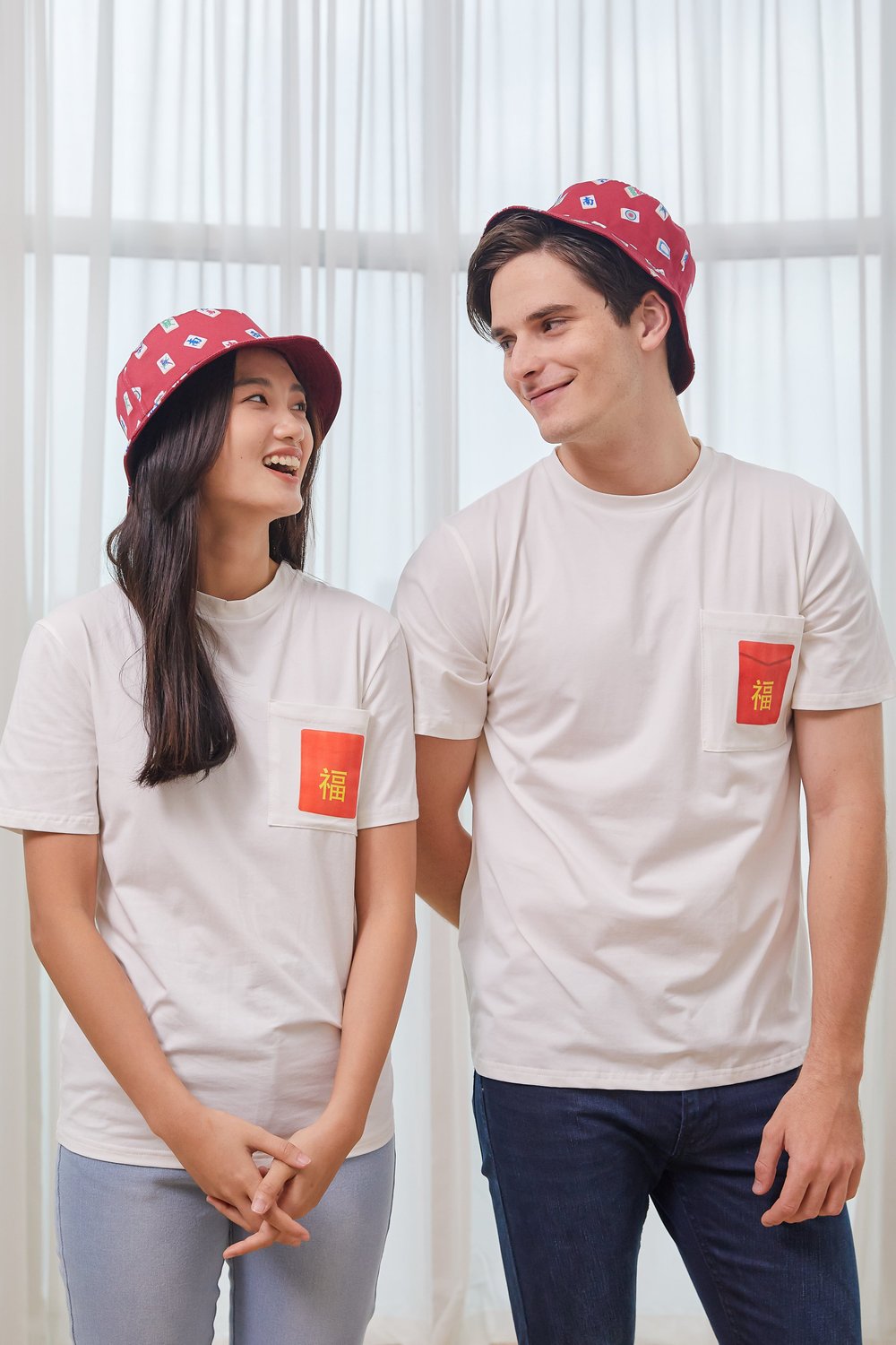 HUAT TOGETHER ADULT POCKET COTTON TEE