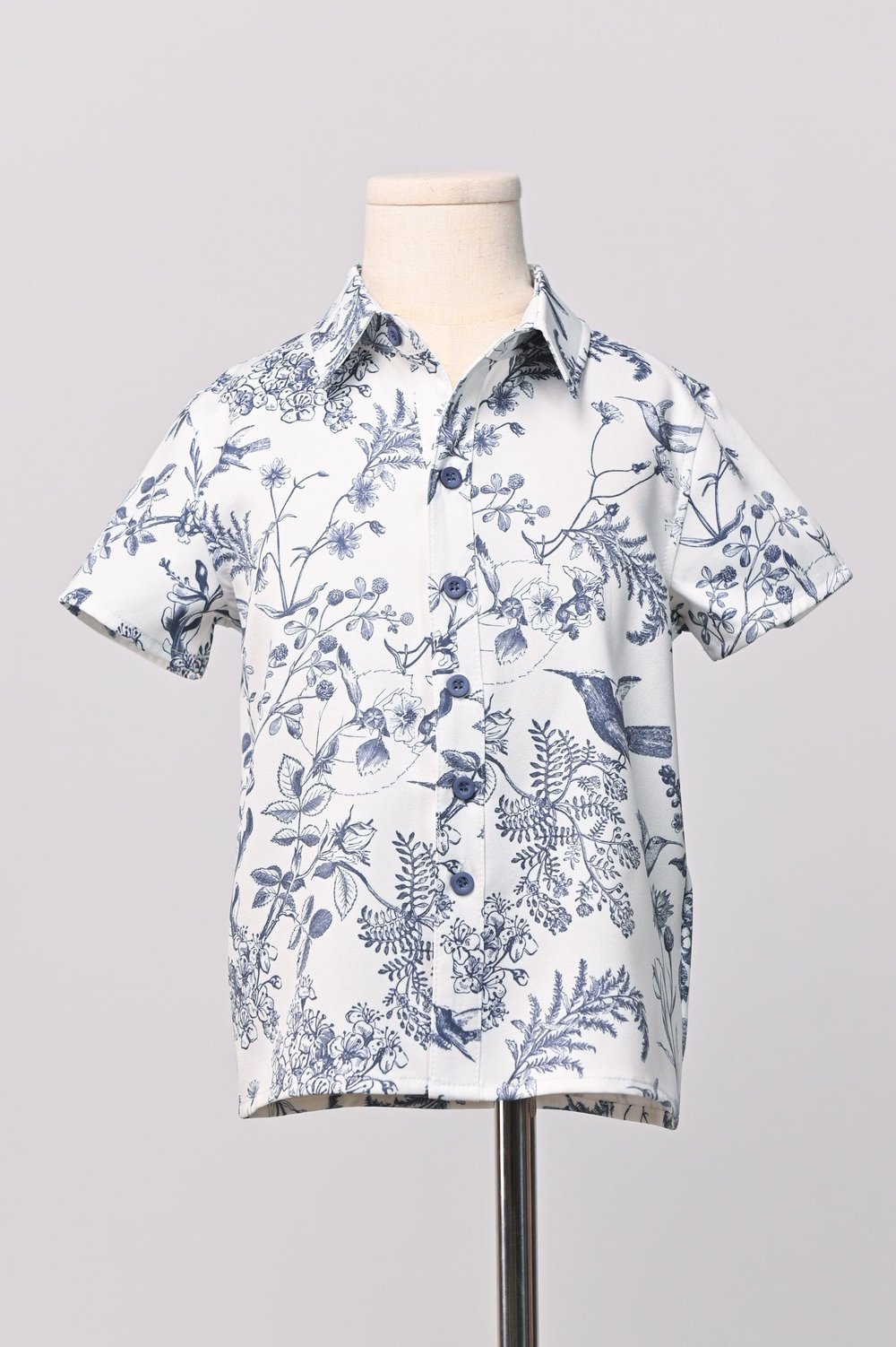 NAVY HUMMINGBIRD KIDS' SHIRT