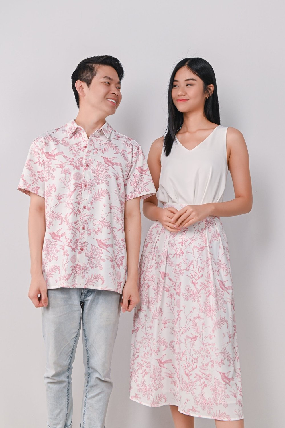PINK HUMMINGBIRD MEN'S SHIRT PINK HUMMINGBIRD MEN'S SHIRT