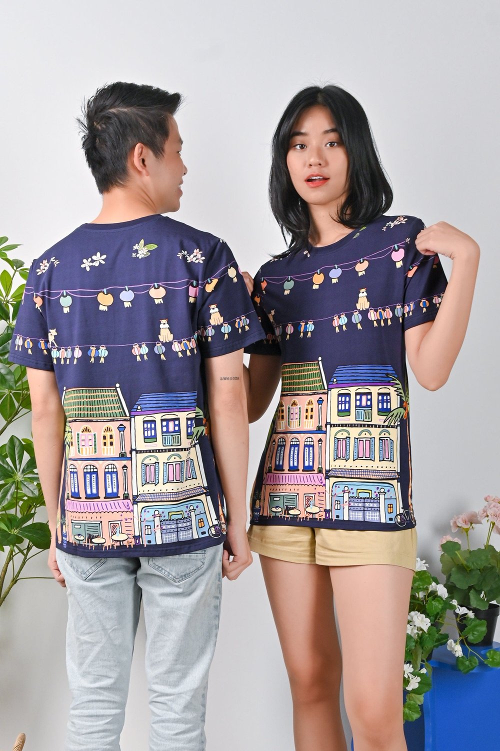KATONG AT NIGHT UNISEX TEE