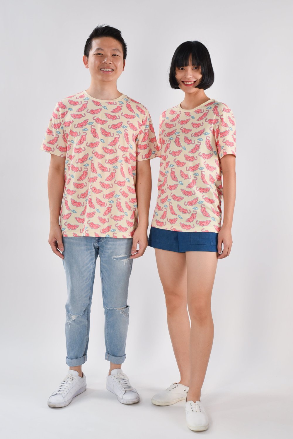 MOD TIGER UNISEX TEE MOD TIGER UNISEX TEE