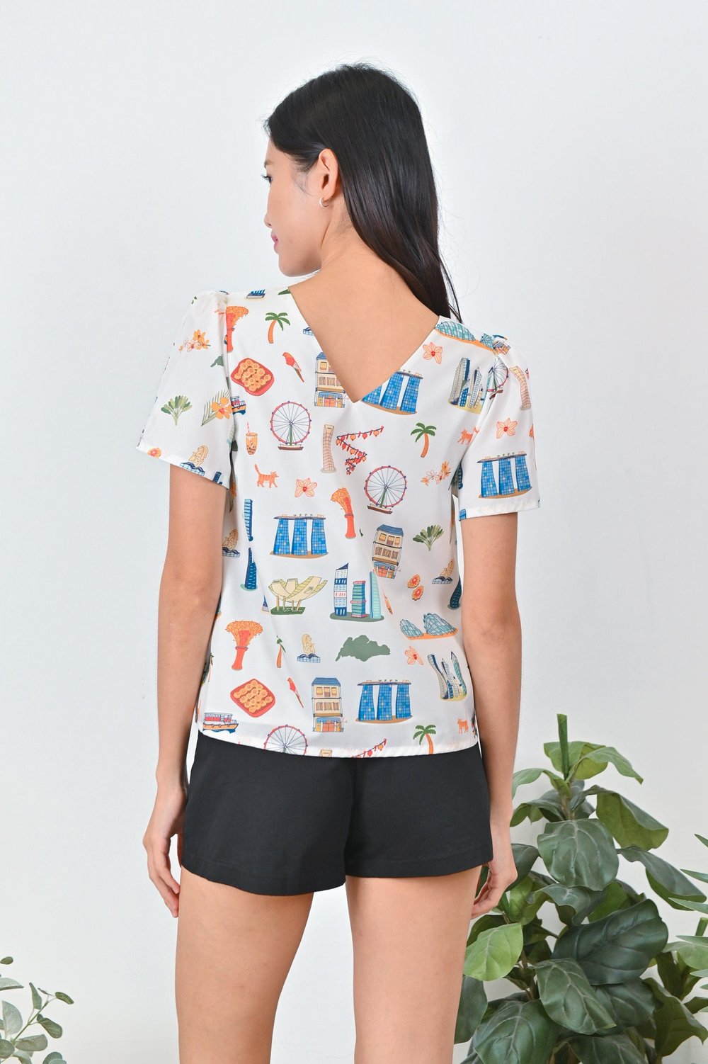MORE THAN HOME SLEEVED TOP MORE THAN HOME SLEEVED TOP
