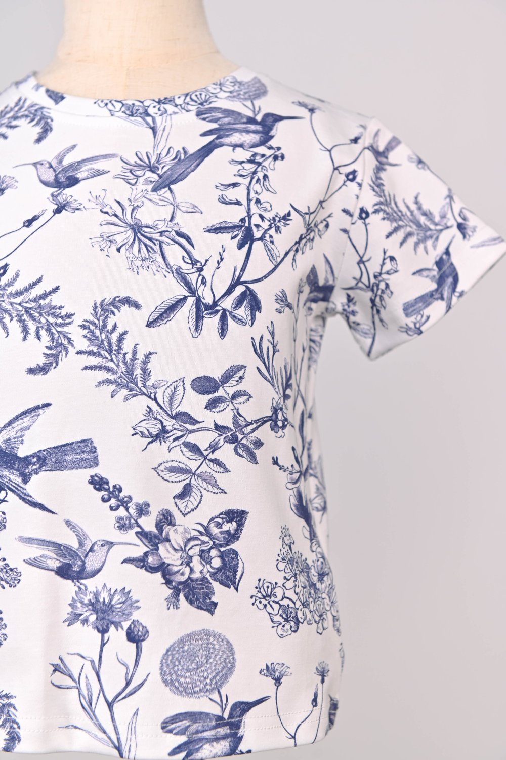 NAVY HUMMINGBIRD KIDS' TEE