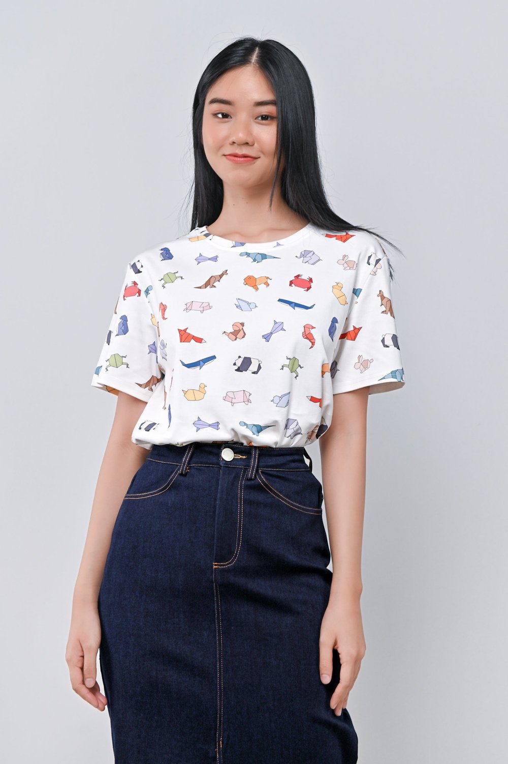 ORIGAMI ZOO UNISEX TEE ORIGAMI ZOO UNISEX TEE