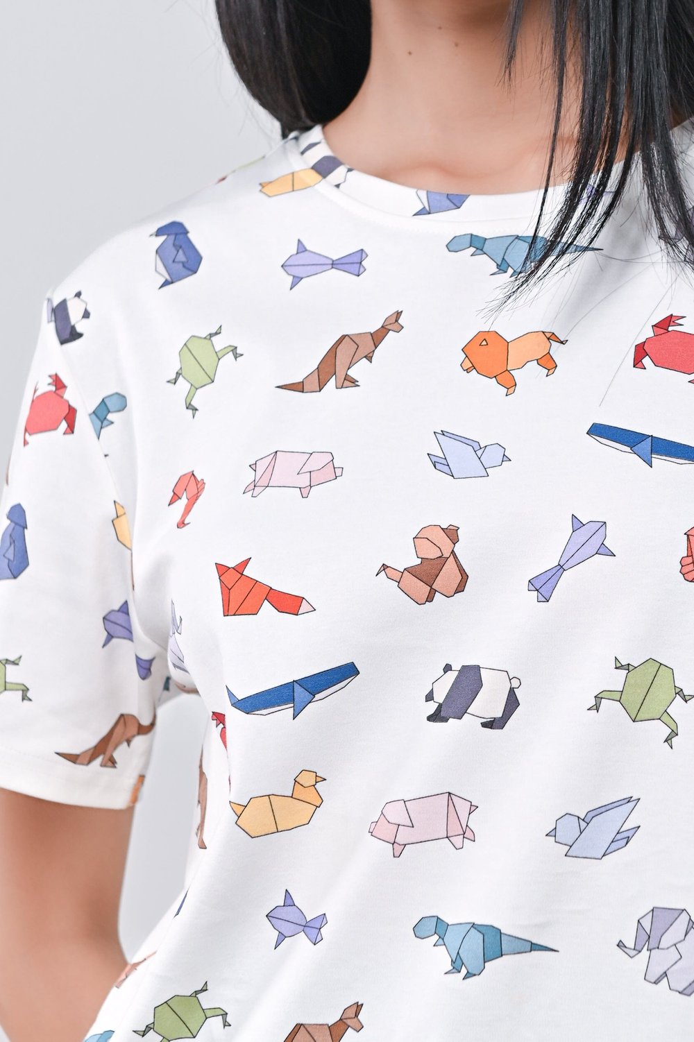 ORIGAMI ZOO UNISEX TEE ORIGAMI ZOO UNISEX TEE