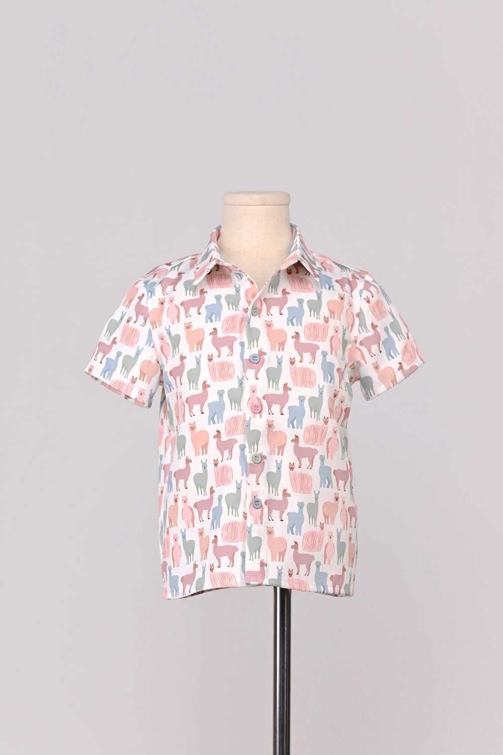 PASTEL LLAMA KIDS' SHIRT PASTEL LLAMA KIDS' SHIRT