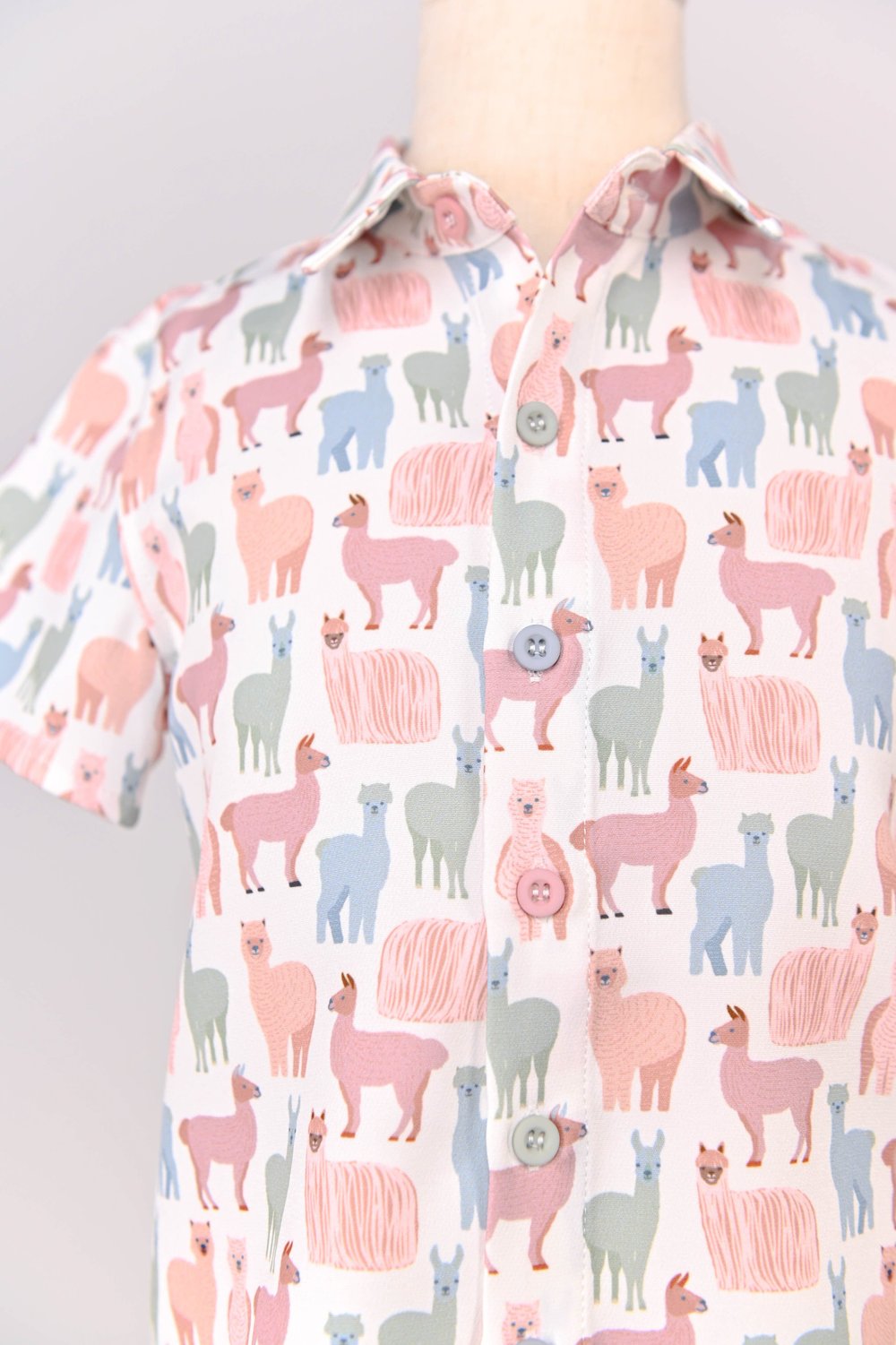 PASTEL LLAMA KIDS' SHIRT PASTEL LLAMA KIDS' SHIRT