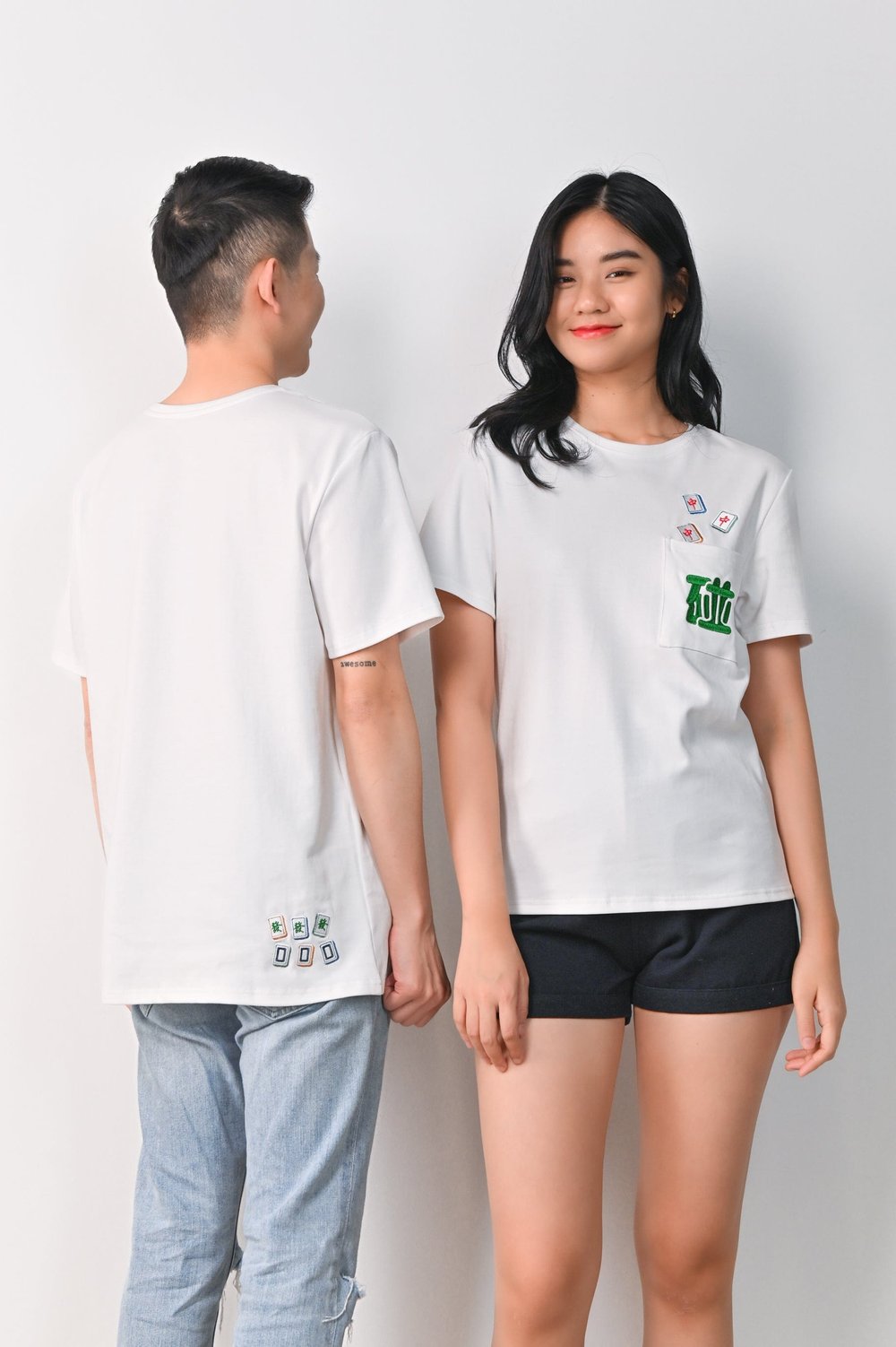 PENG WHITE MJ UNISEX TEE PENG WHITE MJ UNISEX TEE