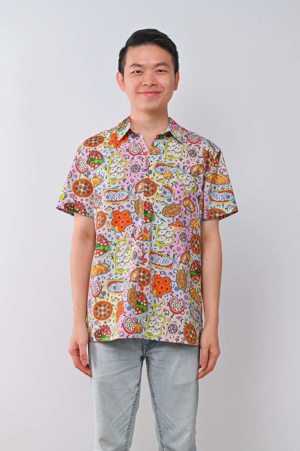 REUNION DINNER COTTON MEN'S SHIRT