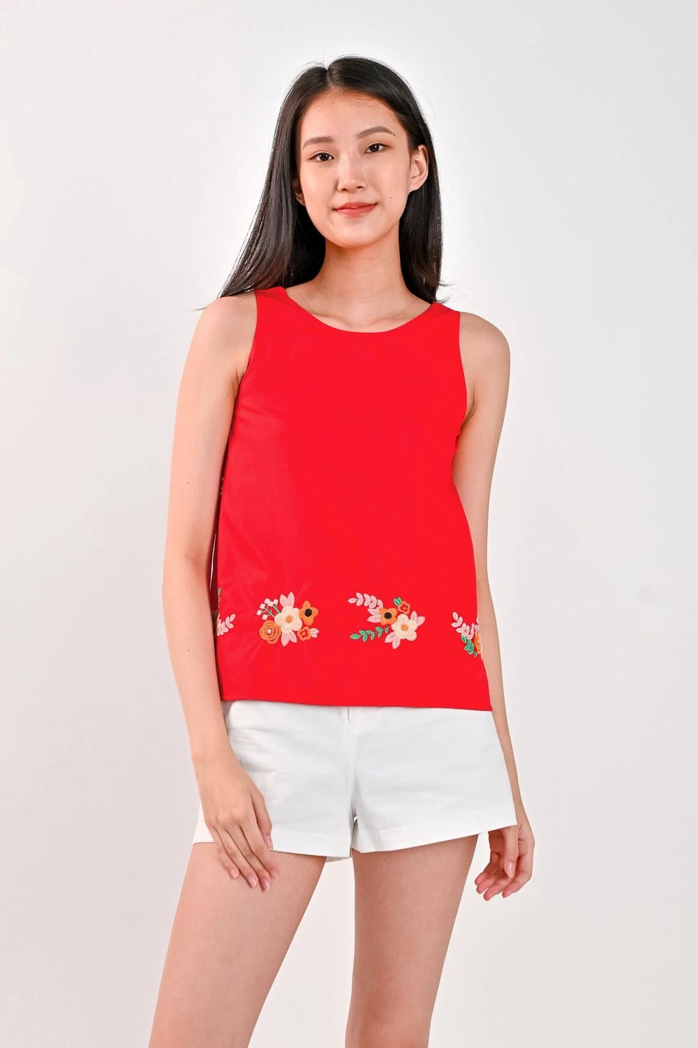BLOSSOM BLUEPRINT SLEEVED TOP | All Would Envy