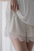 EDEL Lace Shorts (Ivory White)
