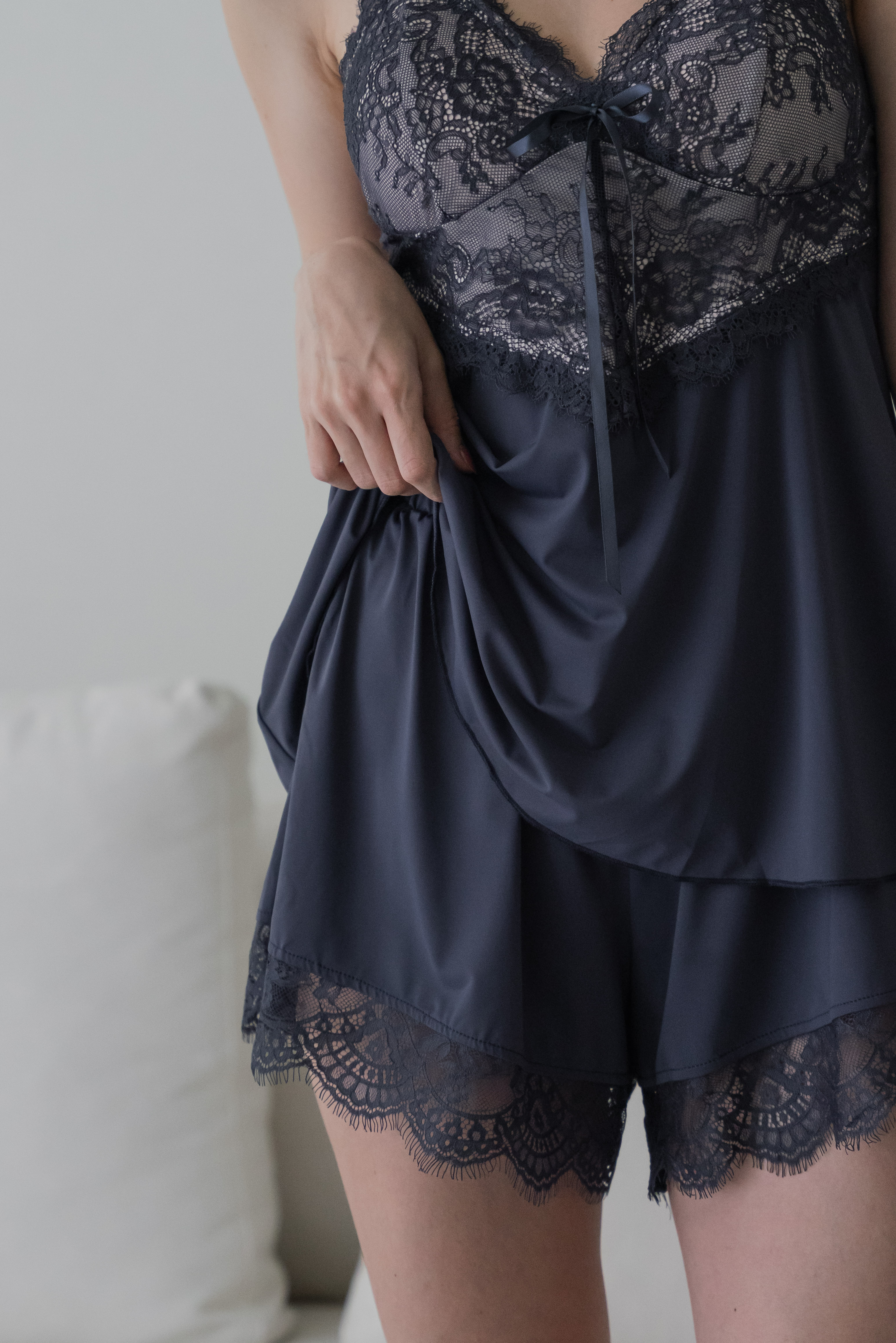 VIOLA V Waist 2 Pcs Set (Stormy Blue)