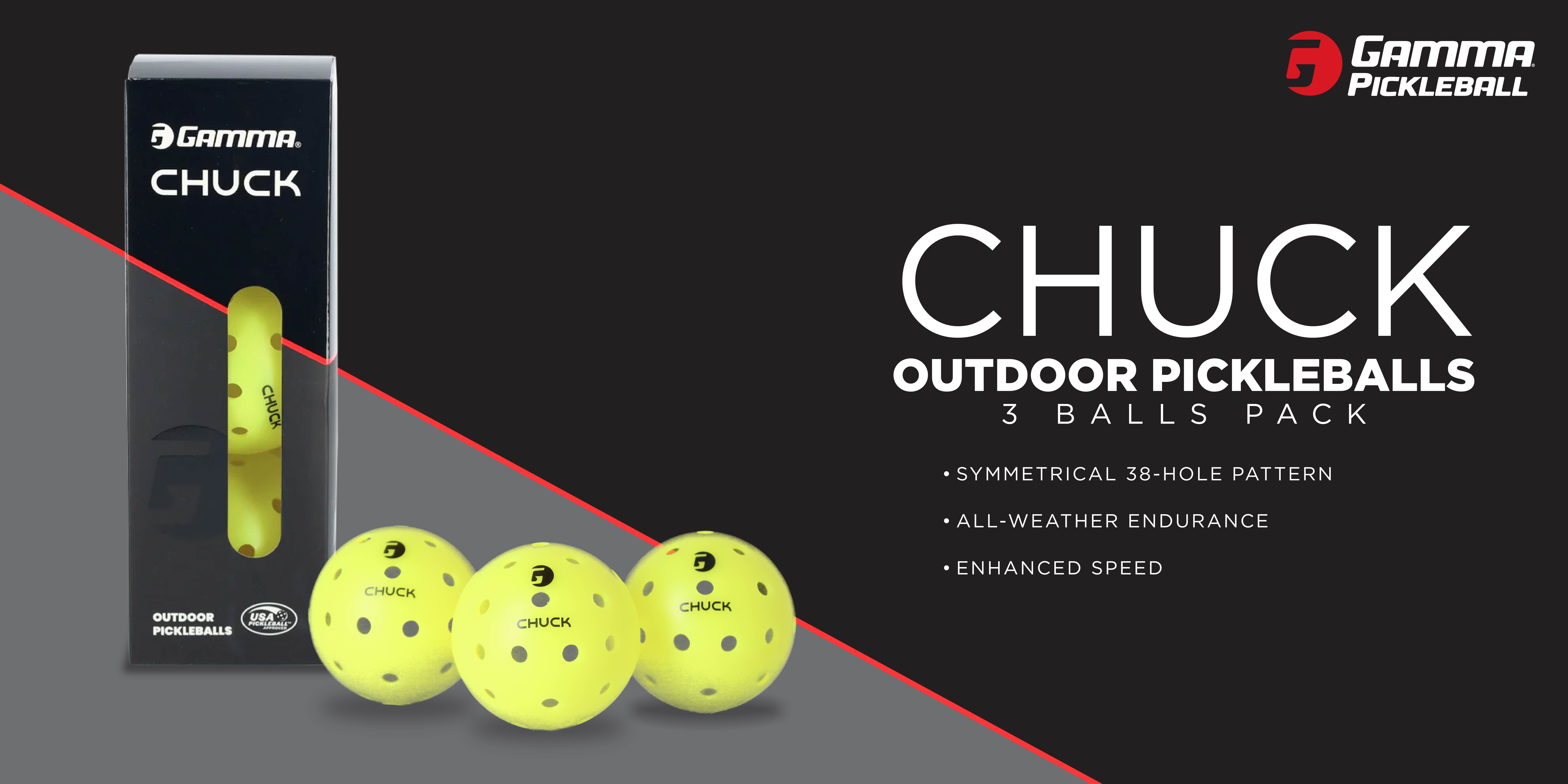 Chuck Outdoor Pickleball