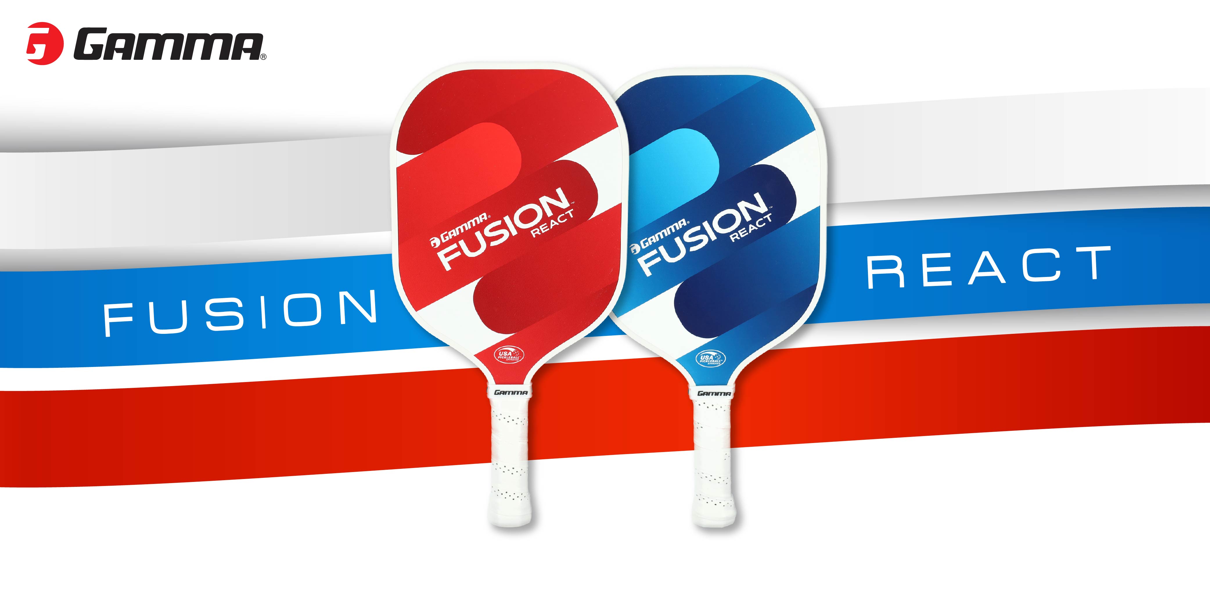 Gamma Fusion React Pickleball Paddle