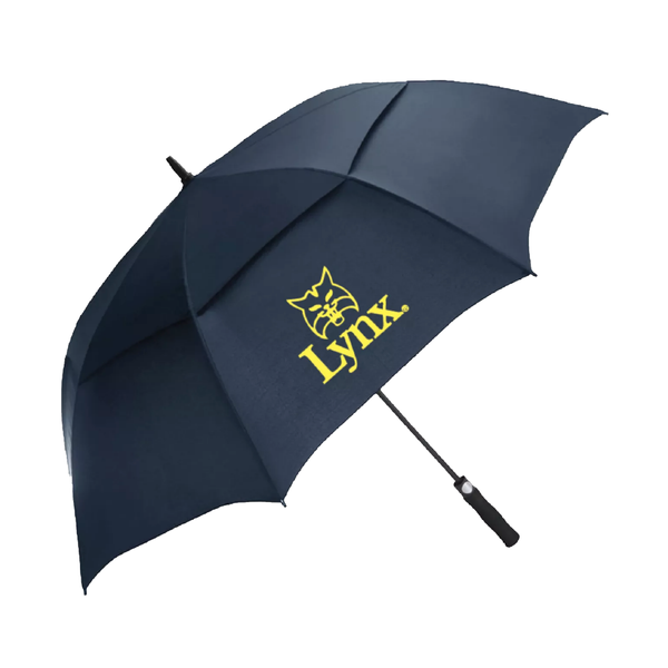 Double Canopy Golf Umbrella w/UV Coating (Navy)