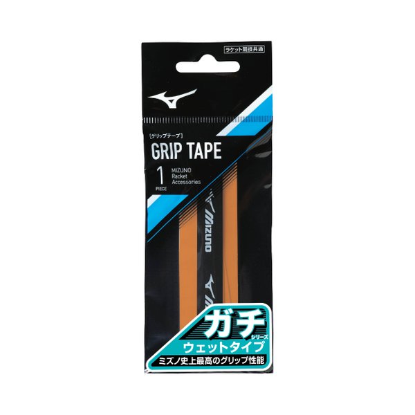 GACHI Wet Type Over Grip (Orange) (1pc/pack Grip Tape) GACHI Wet Type Over Grip (Orange) (1pc/pack Grip Tape)