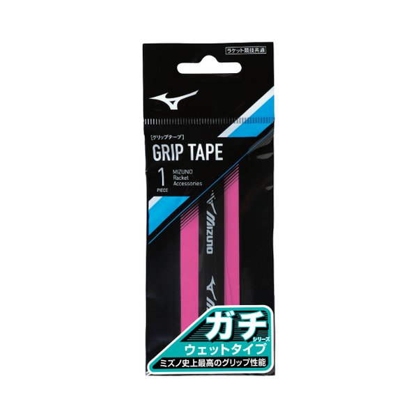 GACHI Wet Type Over Grip (Pink) (1pc/pack Grip Tape) GACHI Wet Type Over Grip (Pink) (1pc/pack Grip Tape)