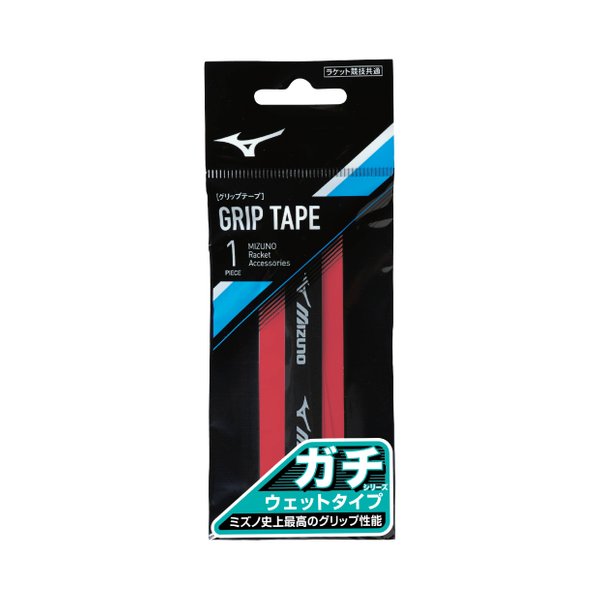 GACHI Wet Type Over Grip (Red) (1pc/pack Grip Tape) GACHI Wet Type Over Grip (Red) (1pc/pack Grip Tape)