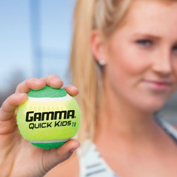 Quick Kids 78 Junior Tennis Balls (6 Balls/Pack)