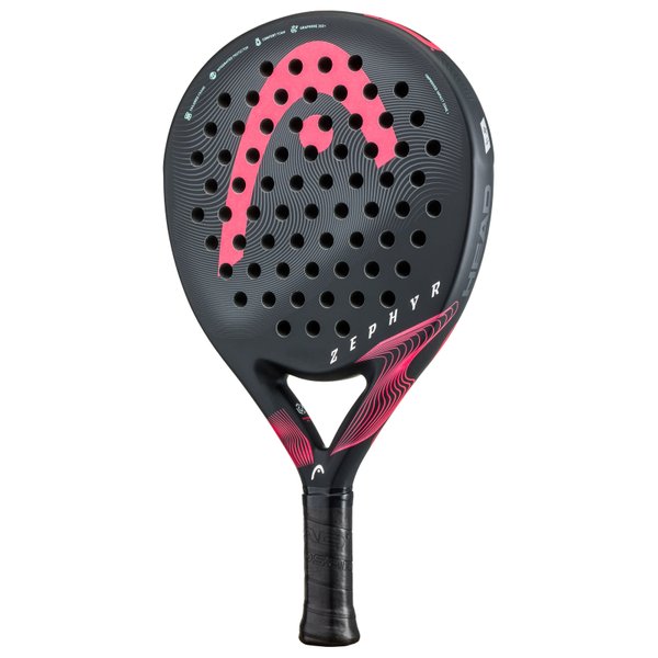 Zephyr 2023 Padel Racket (Black/Pink)