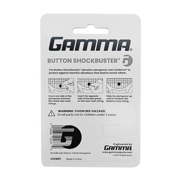 Shockbuster Button Dampener (Red/Black) Shockbuster Button Dampener (Red/Black)