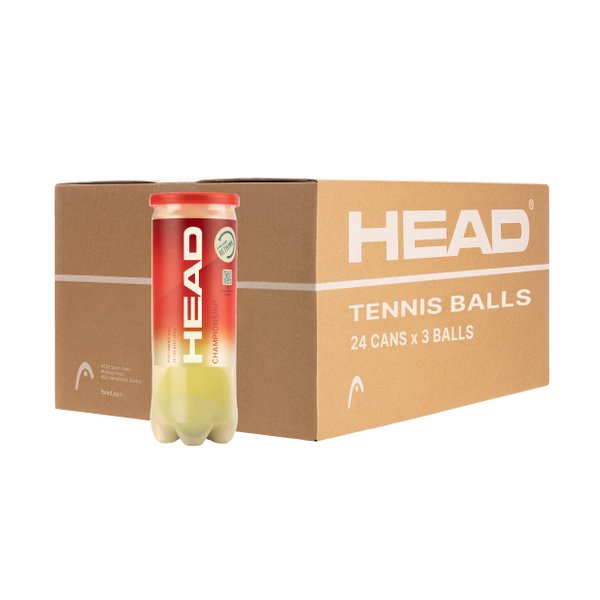 CHAMPIONSHIP Tennis Ball (3 Balls) (1 Carton | 24 Tubes)