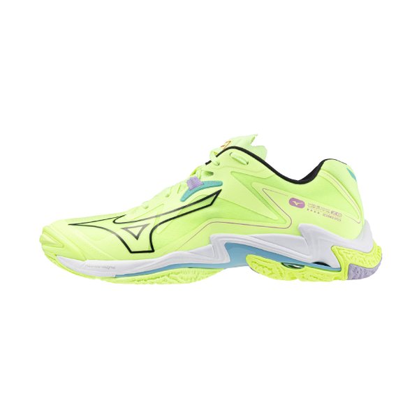 24AW Wave Lightning Z8 Volleyball Shoe (Mizuno Neo Lime/Black/Splish Splash) [Unisex]