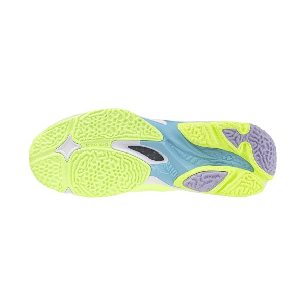 24AW Wave Lightning Z8 Volleyball Shoe (Mizuno Neo Lime/Black/Splish Splash) [Unisex]
