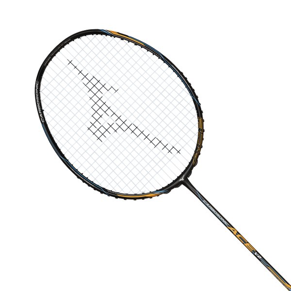 Carbosonic Ace v2 Badminton Racket (Black)