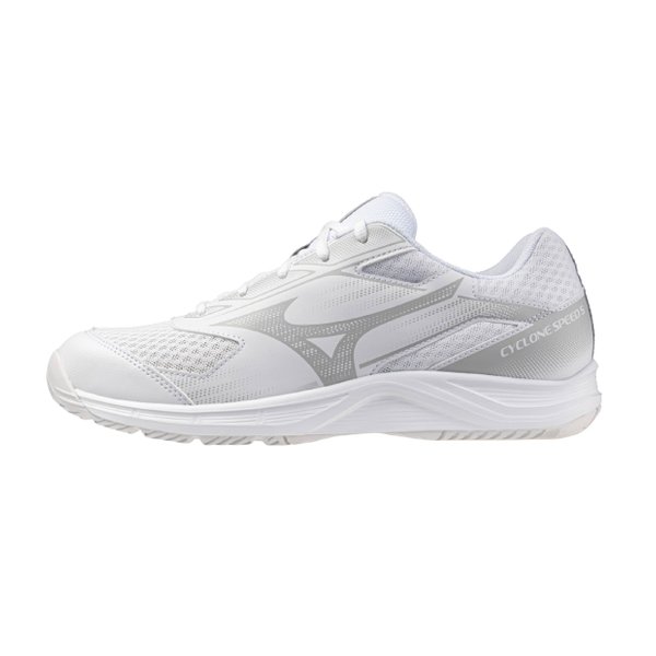 25SS Cyclone Speed 5 Volleyball Shoe (White/Tradewinds) [Unisex]