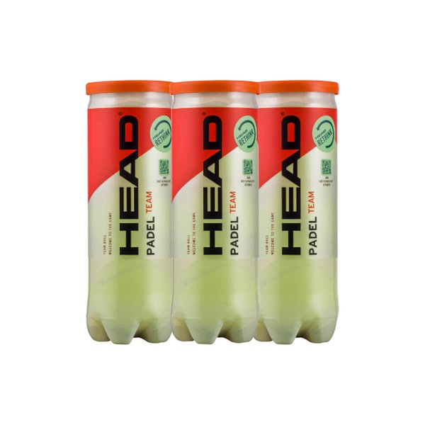 Padel Team (3 Balls) (3 Tube Bundle Pack)