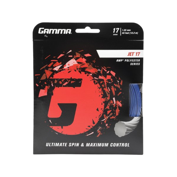 GAMMA Jet Tennis String Set (Blue)