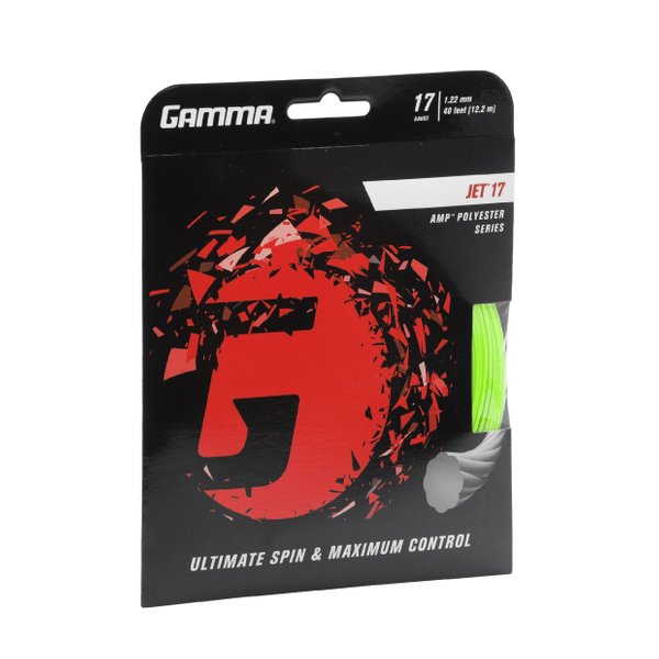 GAMMA Jet Tennis String Set (Lime) GAMMA Jet Tennis String Set (Lime)