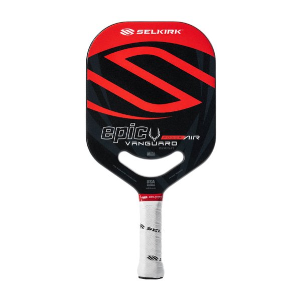 Vanguard Power Air Epic Pickleball Paddle (Selkirk Red) Vanguard Power Air Epic Pickleball Paddle (Selkirk Red)