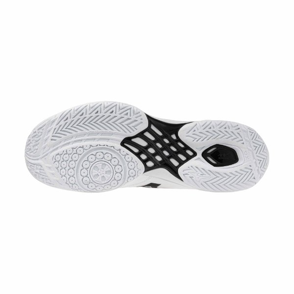 25AW Wave Claw Neo 3 Badminton Shoe (White/Black/Silver) [Unisex]