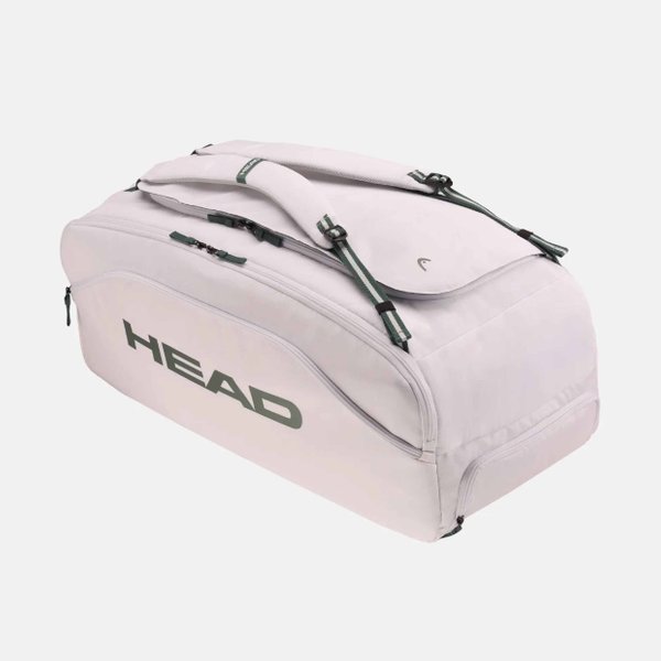 Wimbledon 2025 Pro X Duffle Bag L (White/Green)
