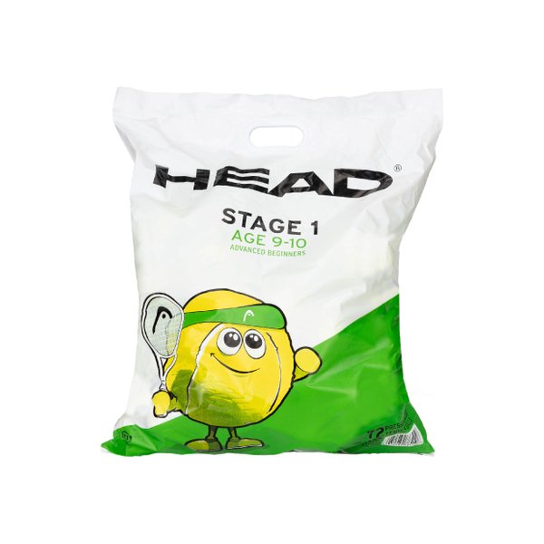STAGE 1 Green Junior Tennis Ball (72 Balls)