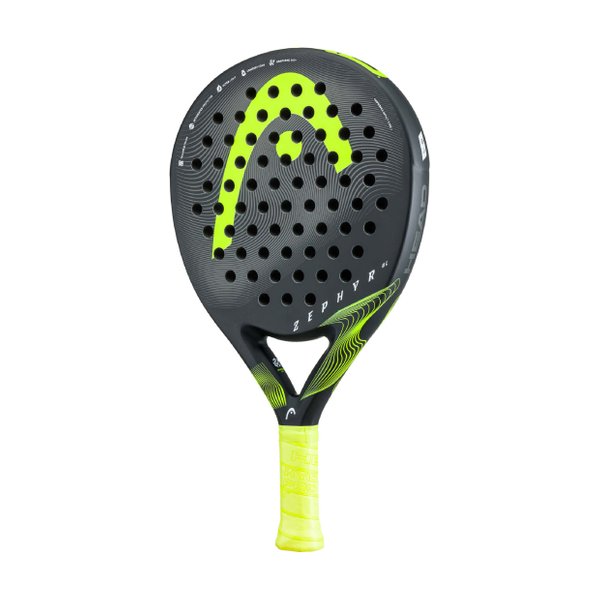 Zephyr UL 2023 Padel Racket (Black/Yellow)