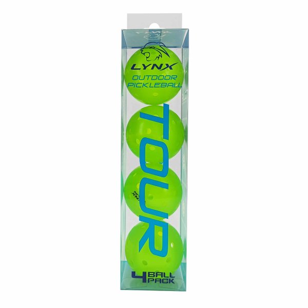 Lynx Tour Outdoor Pickleball (4 Balls) Lynx Tour Outdoor Pickleball (4 Balls)