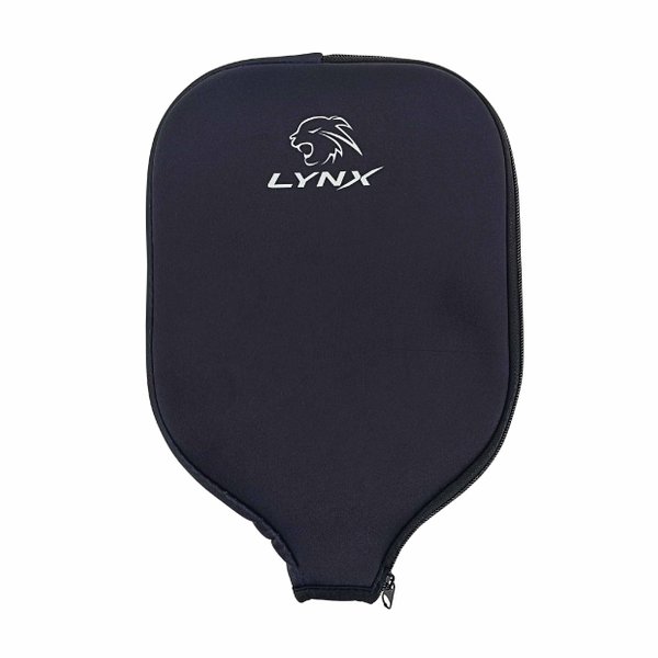 Lynx Neoprene Pickleball Paddle Cover (Black)