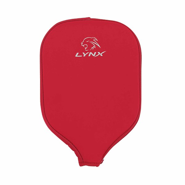 Lynx Neoprene Pickleball Paddle Cover (Red)