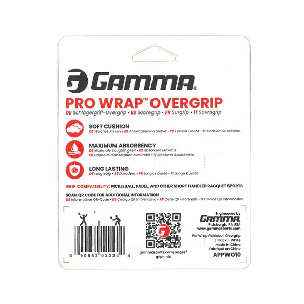 PB Pro Wrap Pickleball Over Grip Tape