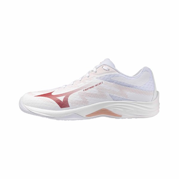 26SS Lightning Select Volleyball Shoe (White / Rose Elegance / Lava Falls) [Women's]