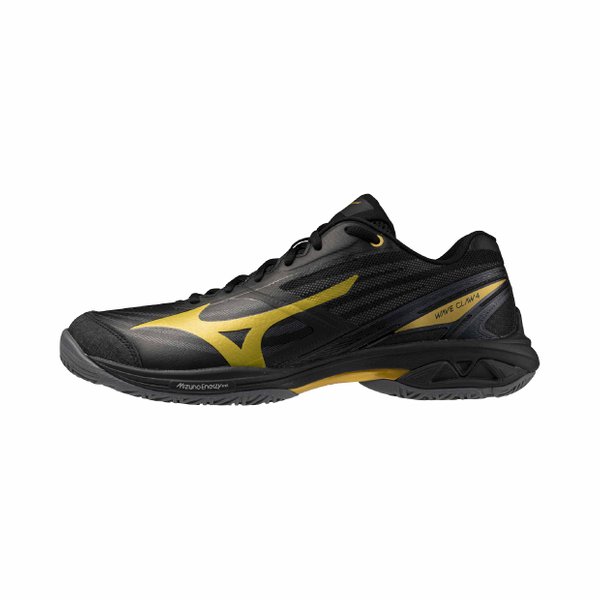 26SS Wave Claw 4 Badminton Shoe (Black / MP Gold / Black Sand) [Unisex]